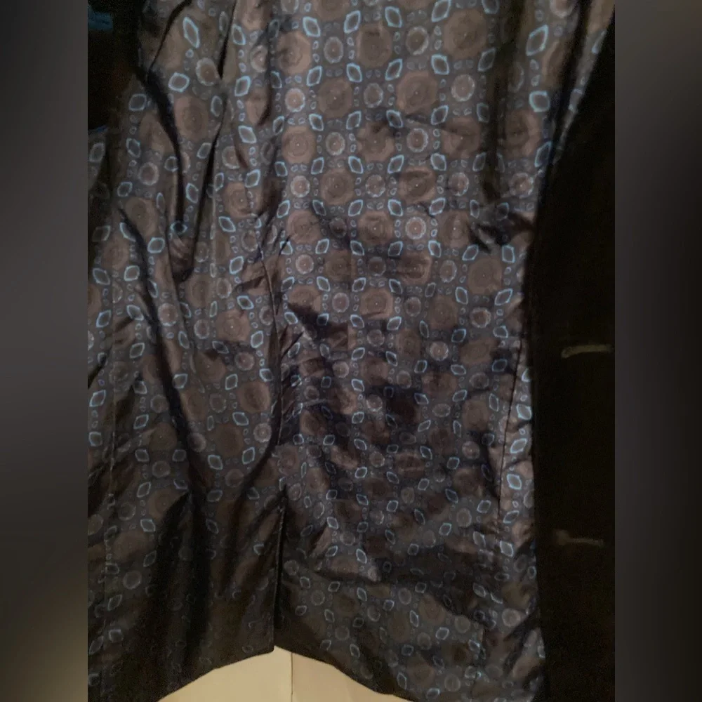 BACHRACH Black Velvet 2 Button Sportscoat Jacket Blazer‎ Sz 42L